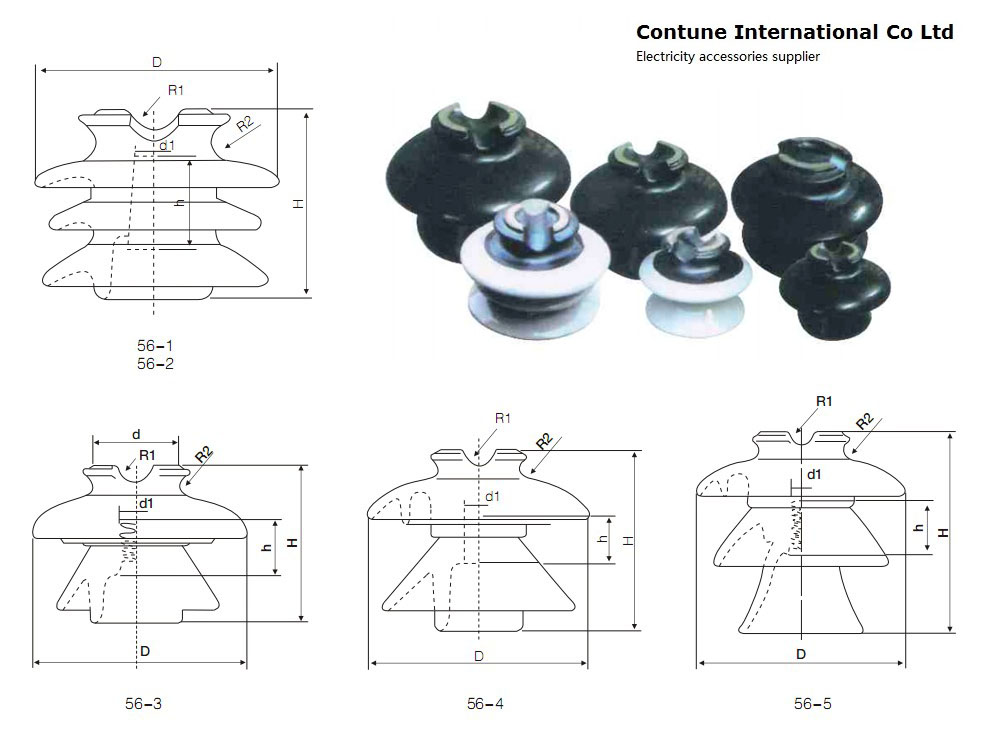 ANSI pin type insulator 56 series